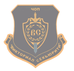 Логотип ЧОПа "Викториал Секьюрити"