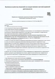 ЧОП "Точка Безопасности"
