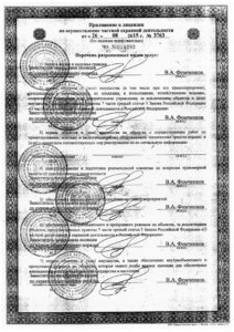 ЧОП "Шторм 12" Лицензия ЧОПа № 3763